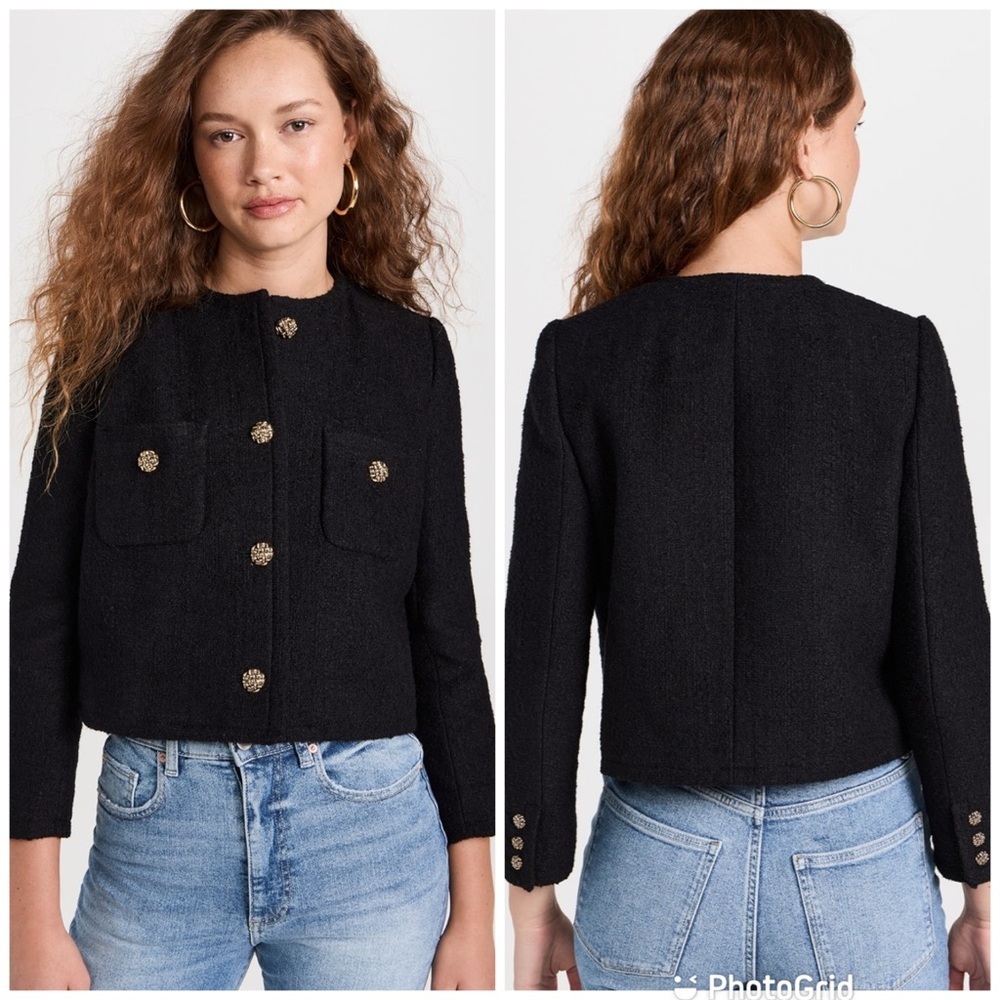 ba&sh Meredith Jacket in Black
